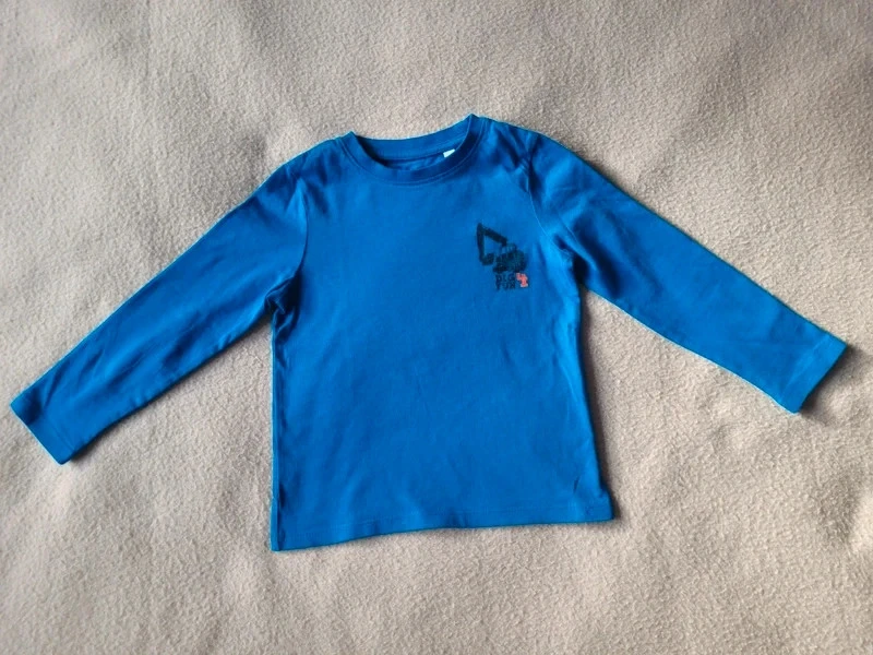 Long sleeve t-shirt 104 cm tough team – photo 2